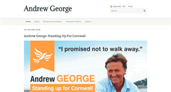 Desktop Screenshot of andrewgeorge.org.uk